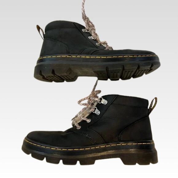 DR. MARTENS AIR WAIR Combs Wyoming Sherpa Fur Laced Womens Boots Sz 9. Great! - Picture 8 of 8